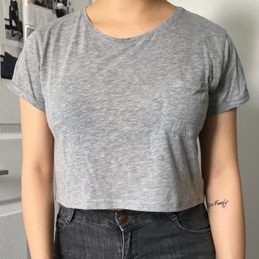 Topshop crop top